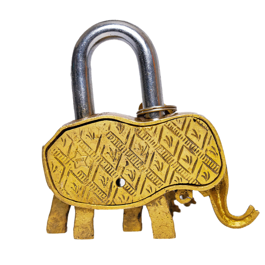 Elephant Lock and Key