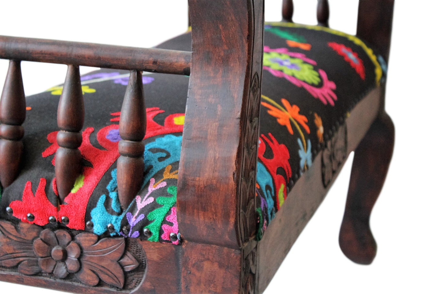 Hari Upholstered Wooden Bench