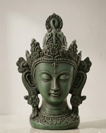 Buddha Head Sculpture