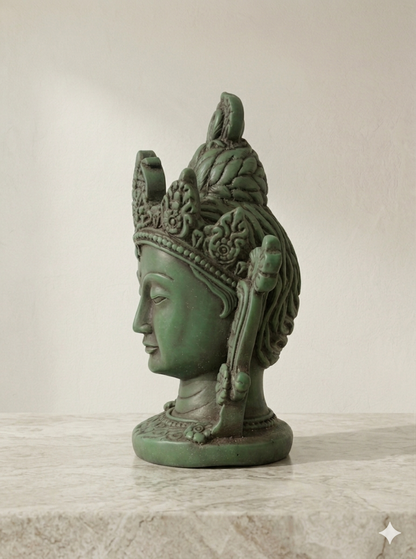 Buddha Head Sculpture