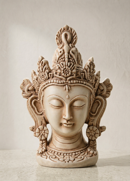 Buddha Head Sculpture
