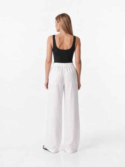 Women's Long Double Gauze Cotton Lounge Pants
