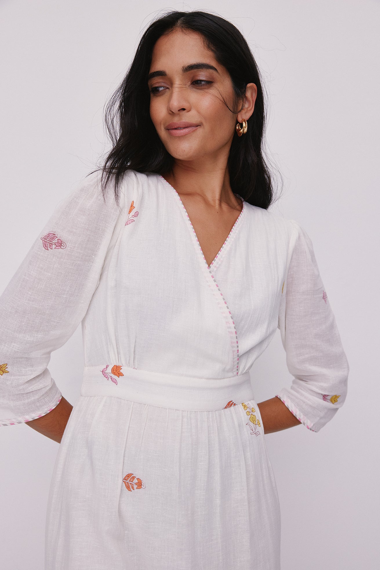 Midi Linen Dress