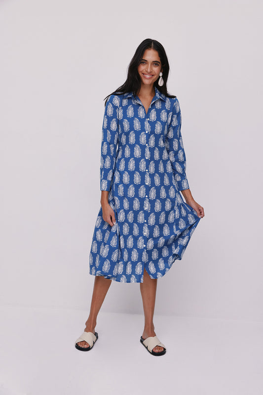 Batik Print Dress