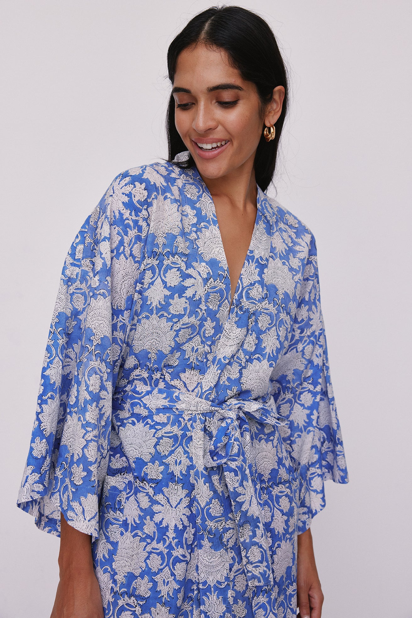 Robe bleue Elyse