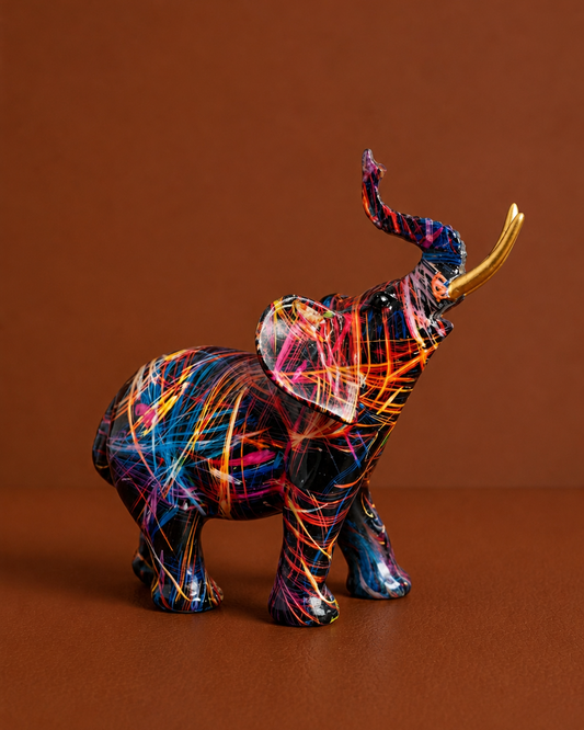 Elephant Figurines – Modern Decorative Sculpture