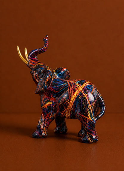 Elephant Figurines – Modern Decorative Sculpture