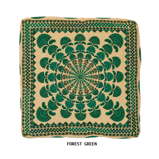 Saahas Embroidered Meditation Cushion