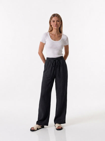 Women's Long Double Gauze Cotton Lounge Pants