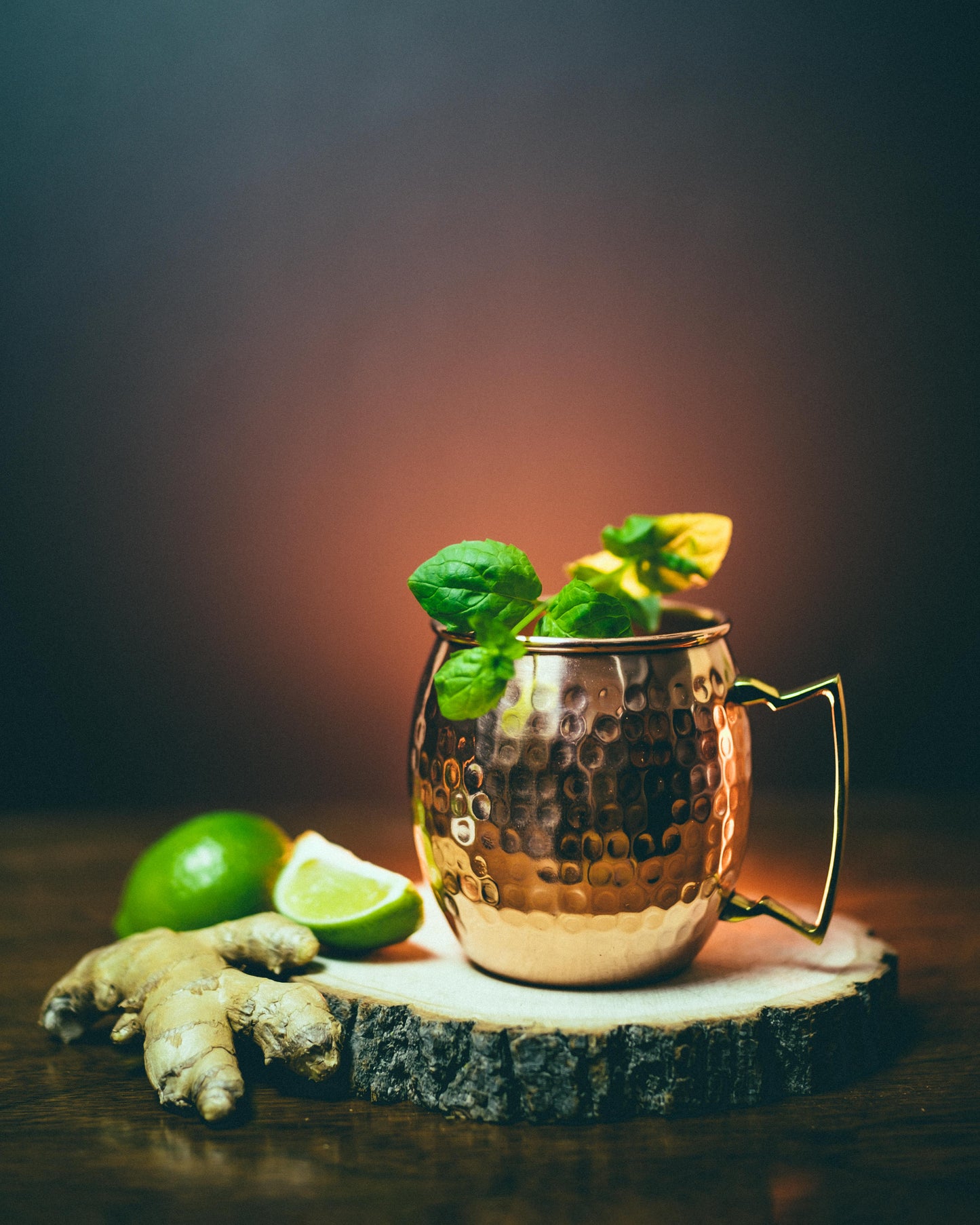 MOSCOW MULE MUG HAMMERED