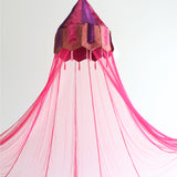 Pink Velvet Mosquito Net