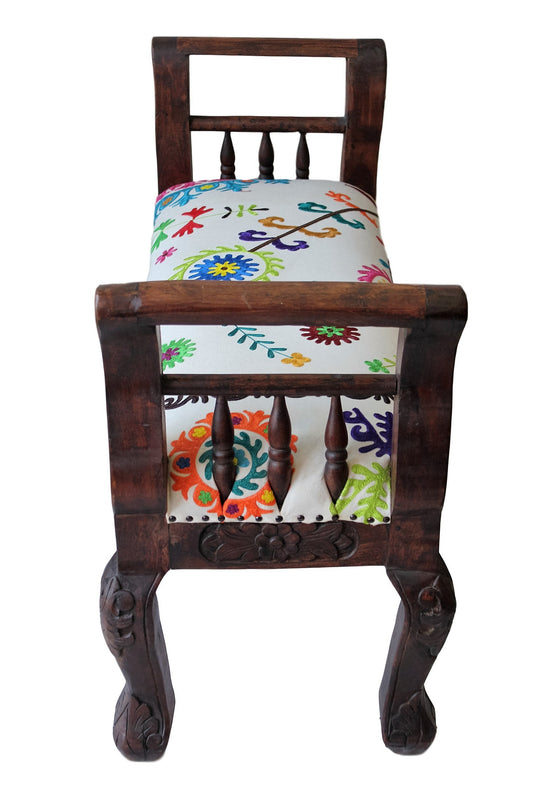 Hari Upholstered Wooden Bench