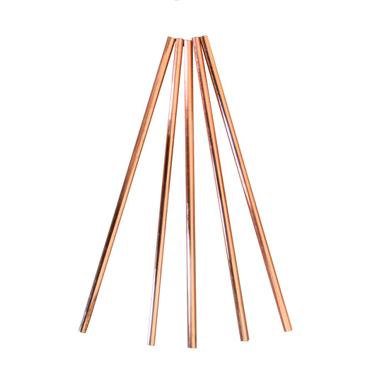 COPPER STRAWS (5 PACK)